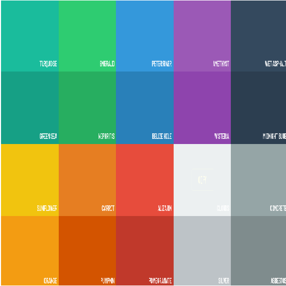 FLAT UI Colors